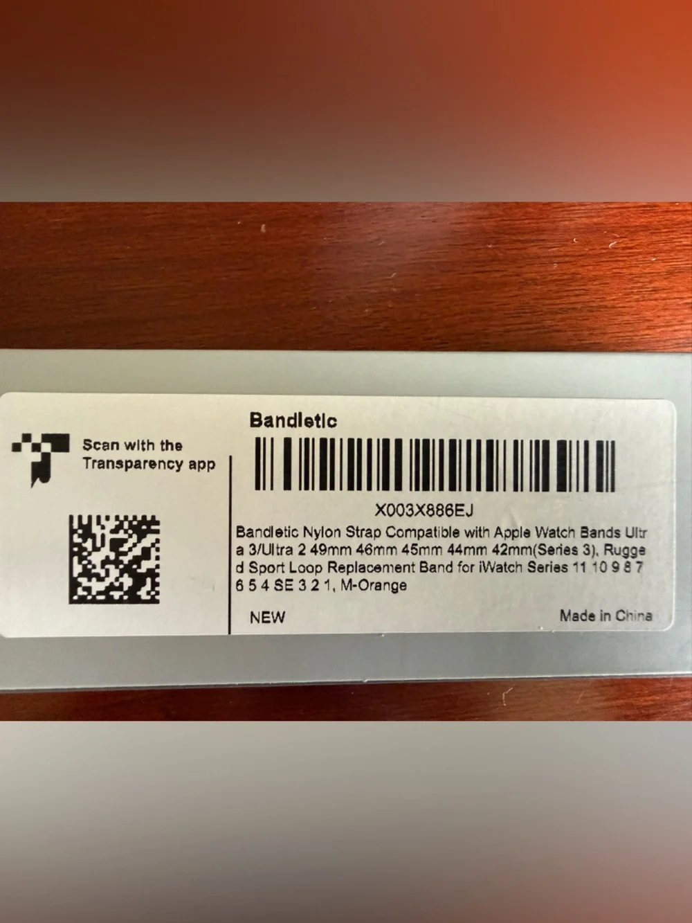 Orange Apple Watch Band - Compatible with 49/46/45/44/42mm